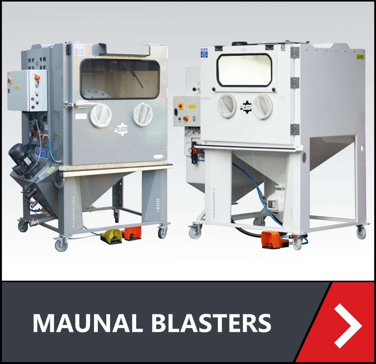 Blasting Boxes Wet & Dry Shot Blasting Cabinets, Surface Machinery Manufacturer UK